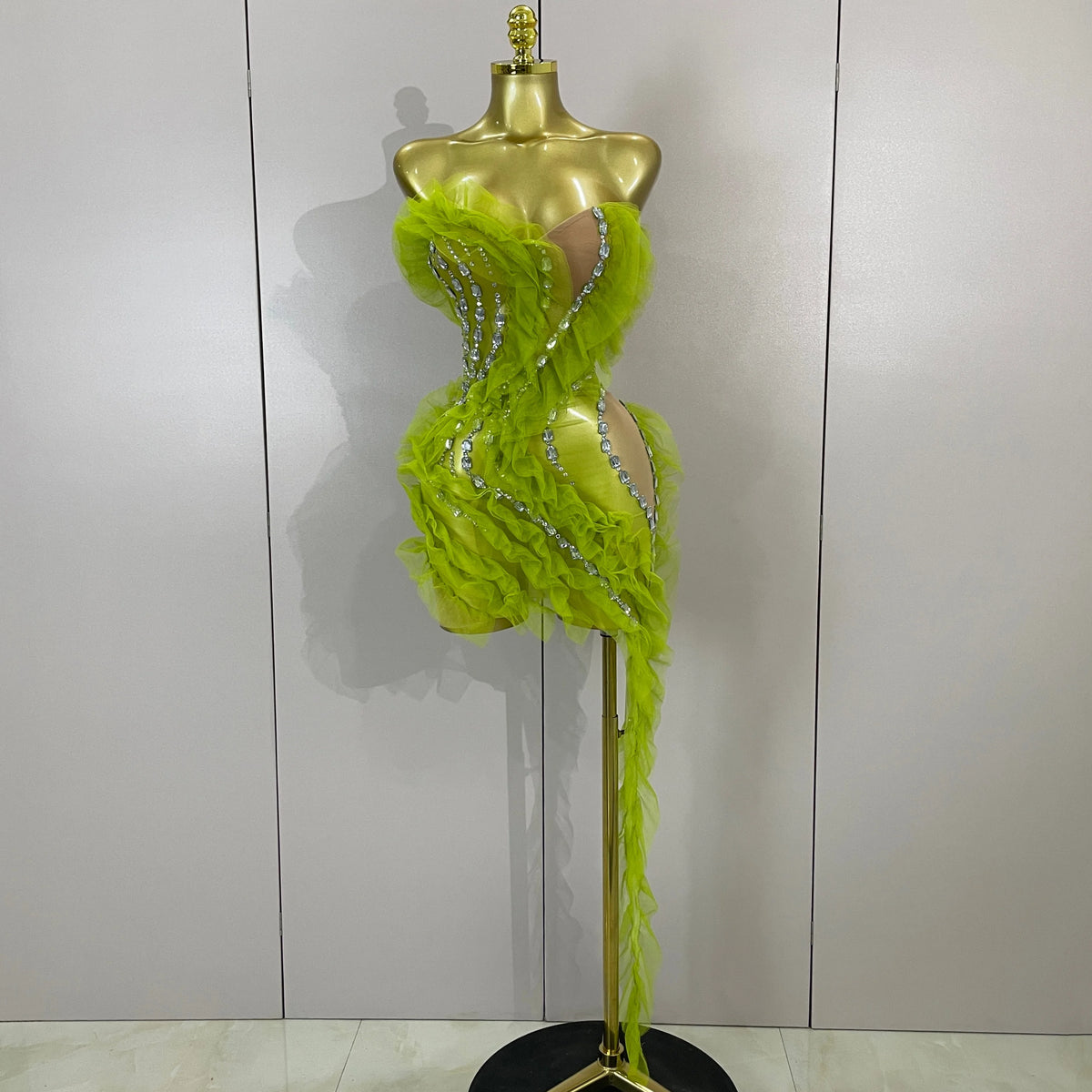Manon Crystal Mini Dress