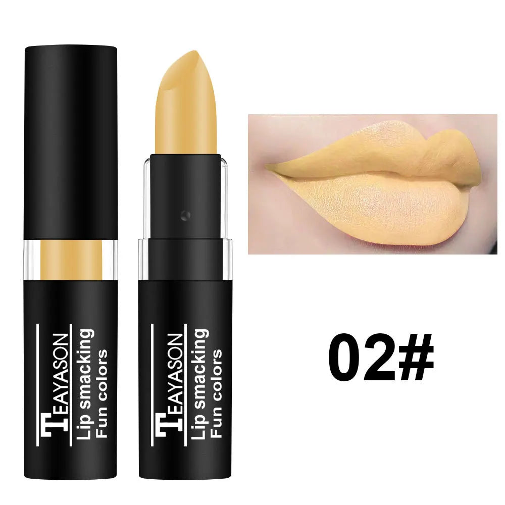 Matte Lipsticks 12 Colors Waterproof Long Lasting Lip Stain Non-Stick Cup Sexy Red Black Lipstick Pigment Lip Cosmetics