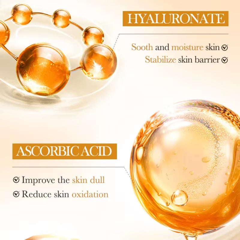 5Pcs  Rice Raw Whitening Set Brighten Hydrating Moisturize Soothing Facial Cleanser+Toner+Essence+Lotion+Cream Skincare
