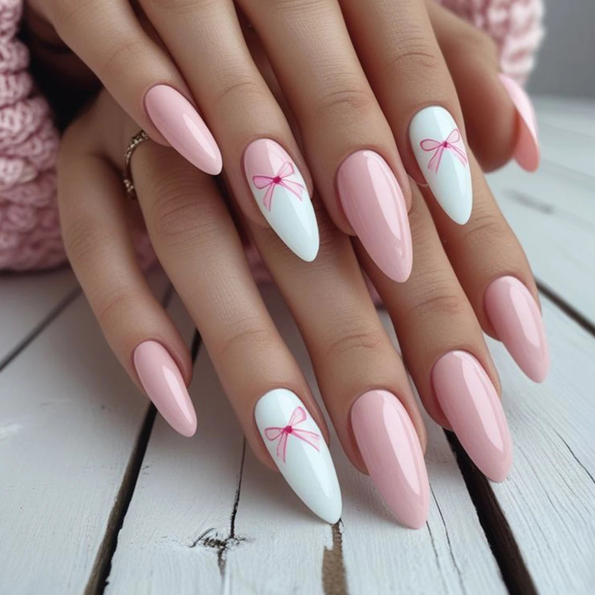 Transform Your Nails with 24Pcs Extra Long Stiletto French Style Modern Classic Simple BLACK Solid Color Full Cover Fake Nail Ki