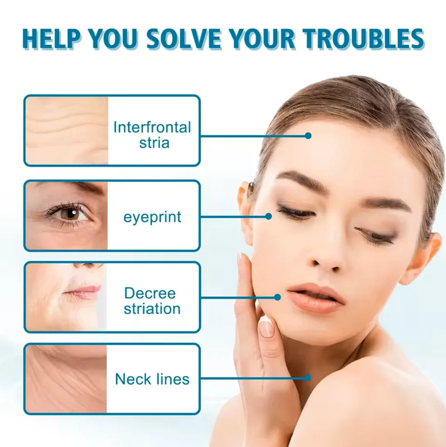 500Ml Copper Peptide Serum Tightening, Repairing Antioxidant Boosting Skin Barrier Deep Hydration Hyaluronic Acid Face Serum