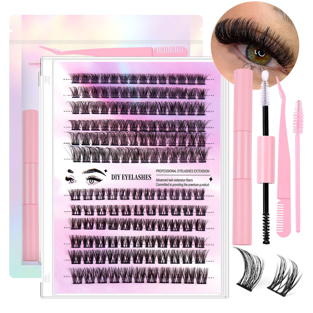 Veloura DIY Lash Cluster Set