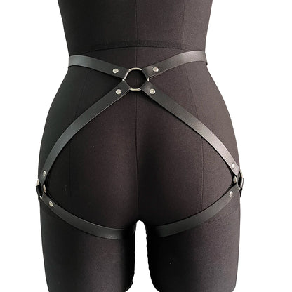 Leg Harness Bandage Sexy Thigh Garter Women Hip Harness Belt Gothic Sword Belt BDSM Fetish Clothing Adult Erotic Garter Harness