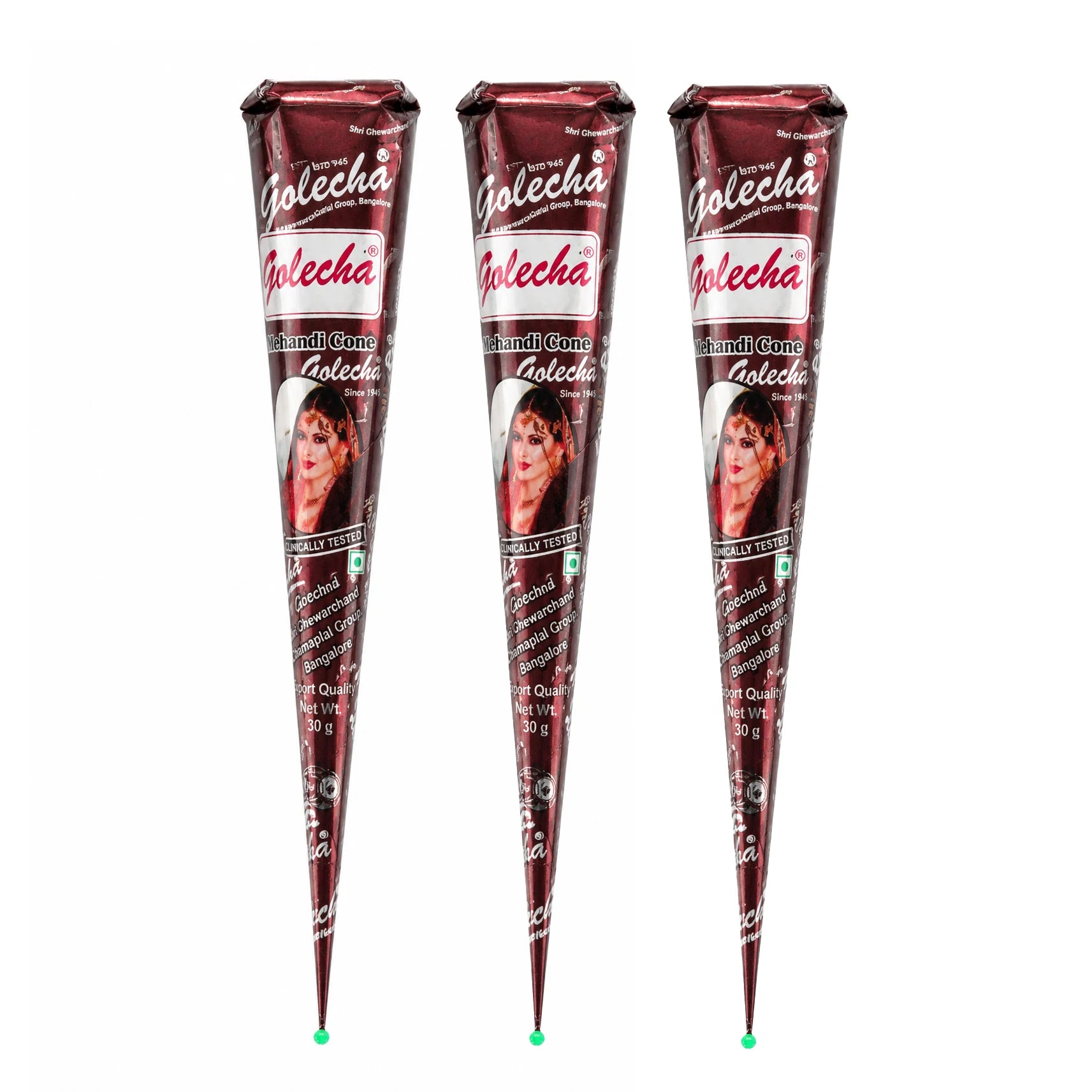 GOLECHA Brown Henna Freckle Tattoo Paste 30G Natural Body Paint Cone for Faux Freckles Temporary Tattoo Skin Tint Mehndi Art