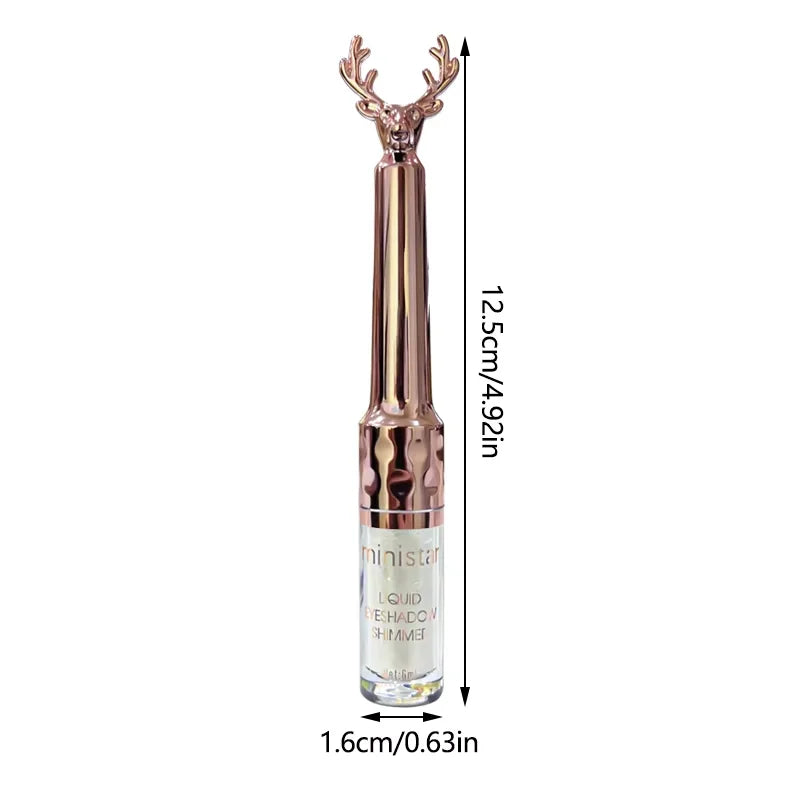Liquid Eyeshadow High Pigment Waterproof Lasting Not Easy to Fade Pearl Glitter Portable Delicate Women'S Eye Makeup Halloween