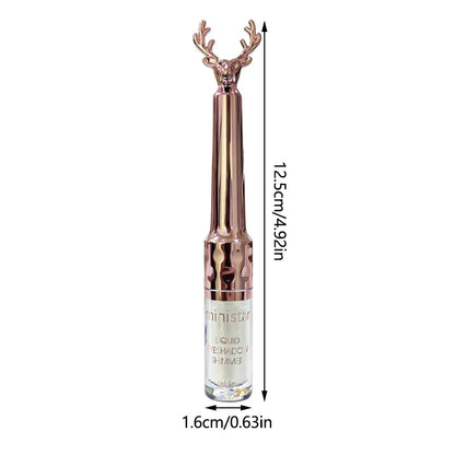Liquid Eyeshadow High Pigment Waterproof Lasting Not Easy to Fade Pearl Glitter Portable Delicate Women'S Eye Makeup Halloween