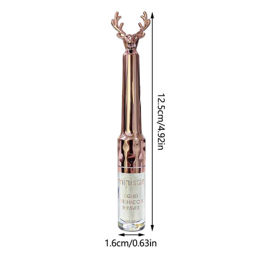 Liquid Eyeshadow High Pigment Waterproof Lasting Not Easy to Fade Pearl Glitter Portable Delicate Women'S Eye Makeup Halloween