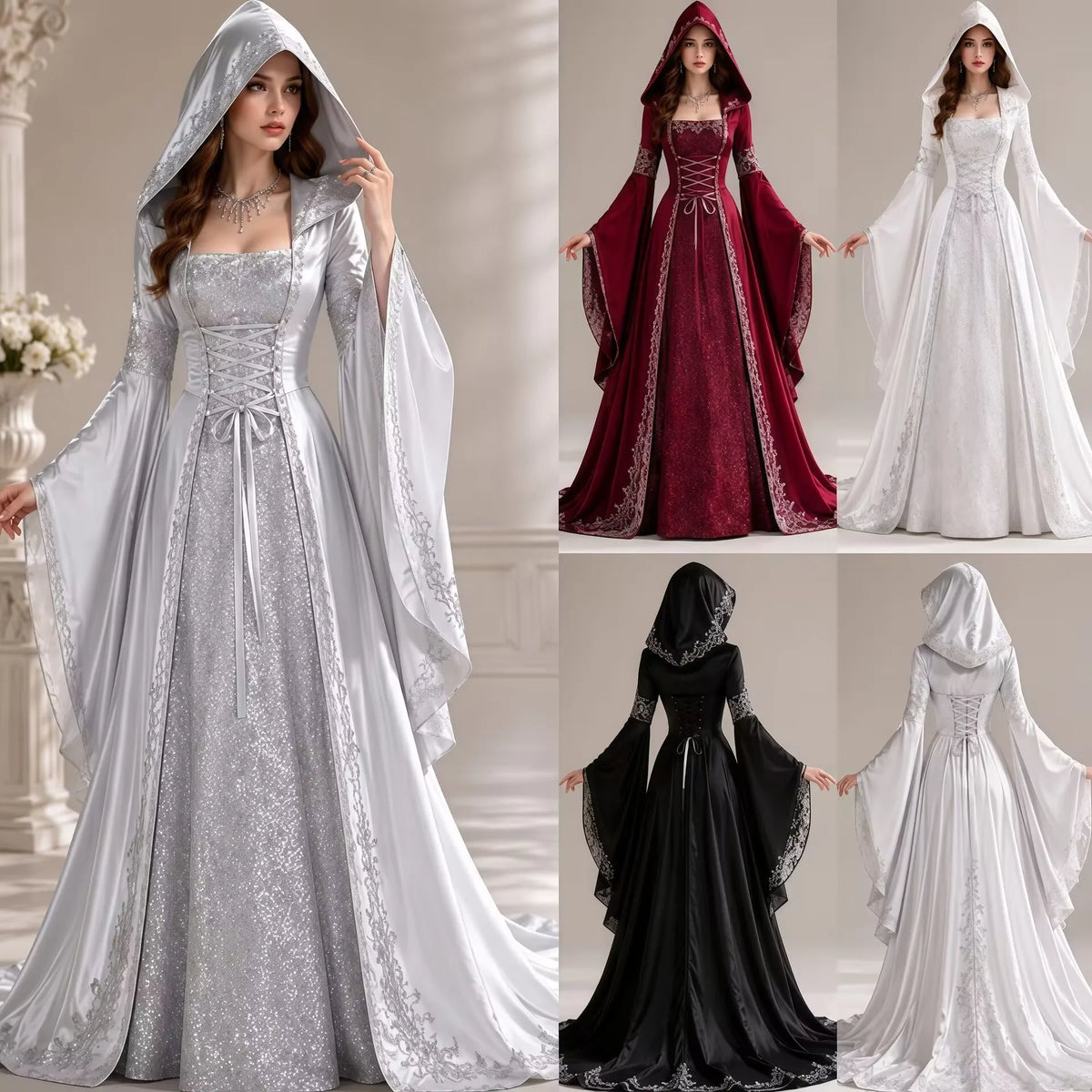 Ivory Phantom Witch Costume