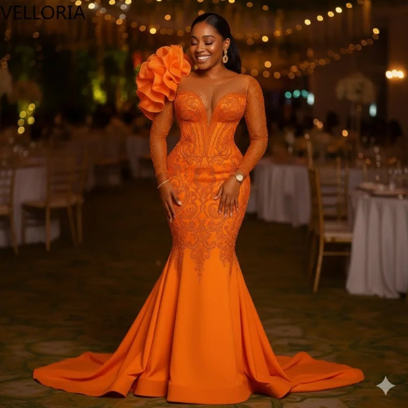 Claudine Embellished Evening Gown