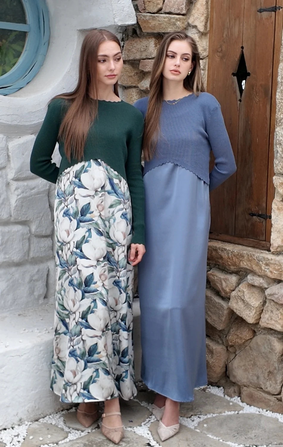 Aurelia Satin Maxi Dress