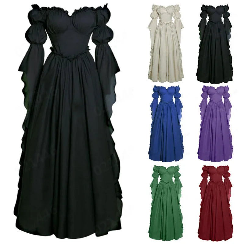 Celtic Moon Renaissance Costume Gown