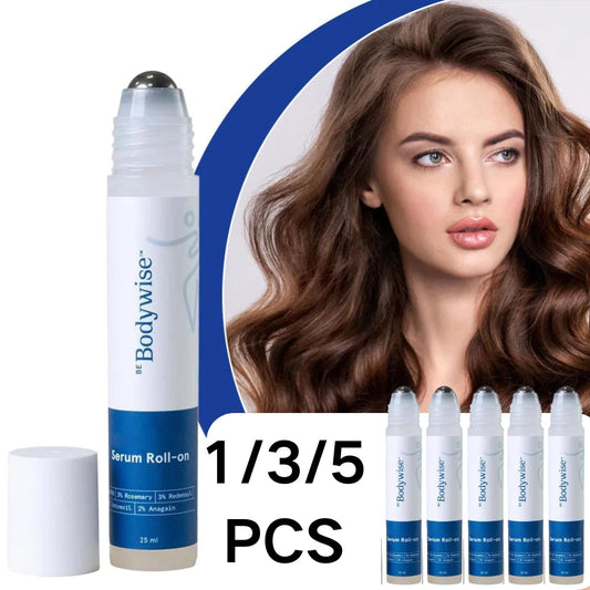 Bodywise Roll-On Ball Rosemary Hair Care Essence Efreshing Anti-Frizz Hair Serum Lasting Oil Control Strengthening Hair Care