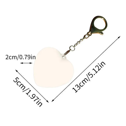 Heart-Shaped LED Purse Light