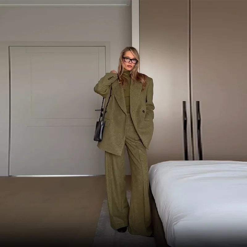 Odette Tailored Suit Set