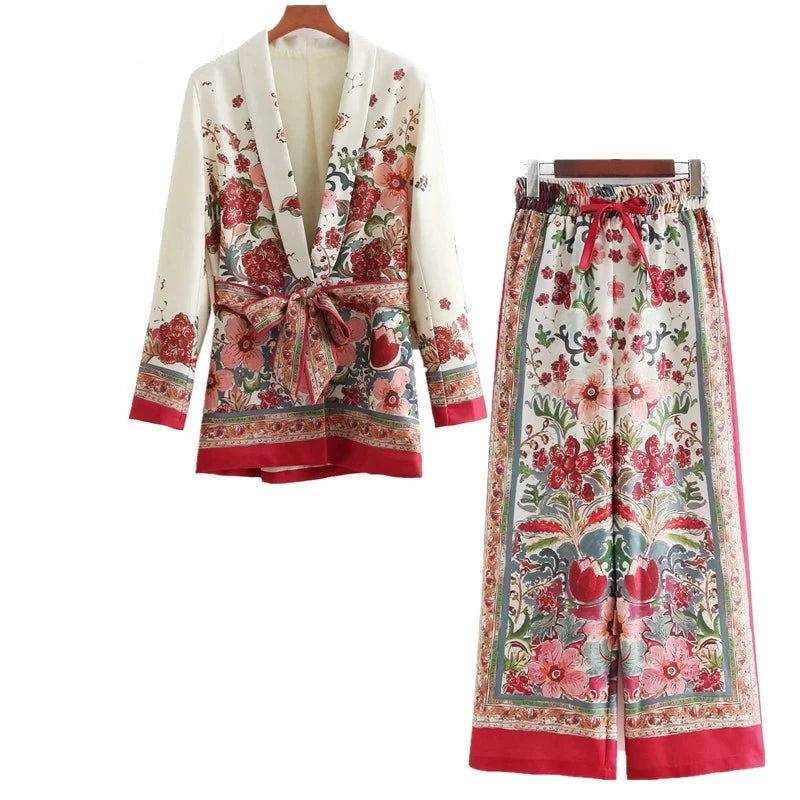 Renata Tailored Suit Set