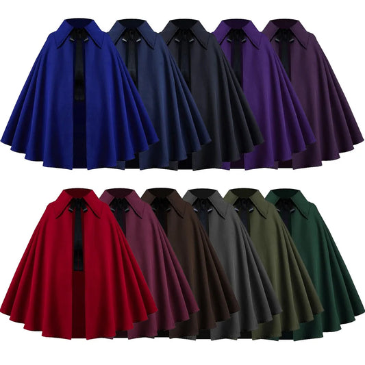 Dark Romance Hooded Costume Cloak
