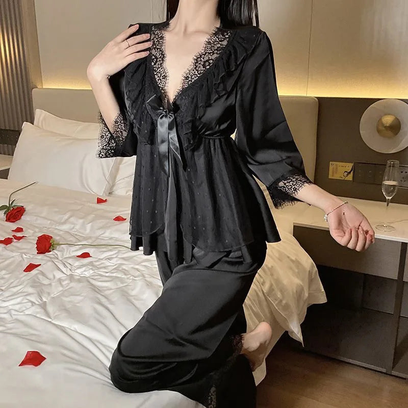 Romance Satin Lounge Set