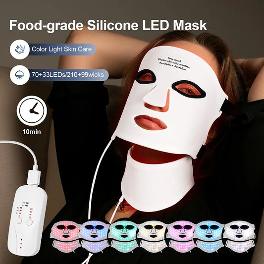 Lumiere LED Neck LED Facial Mask