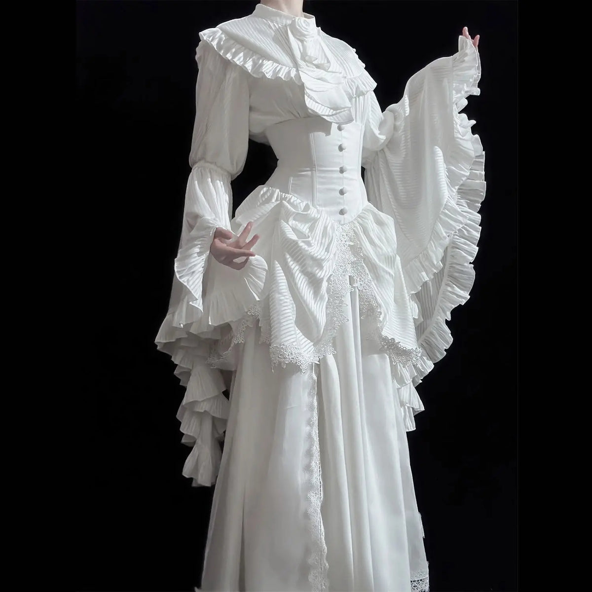 Velvet Vampire Gothic Costume Gown