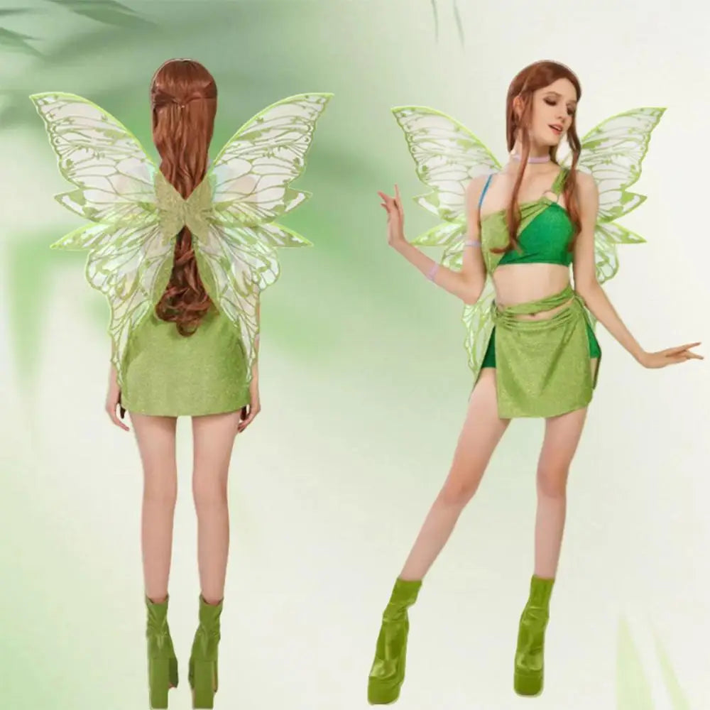 Magical Adults Fairy Wings Girls Sparkling Angel Wings Costume Wings for Halloween Costume Dress up Party Favor Christmas Gift