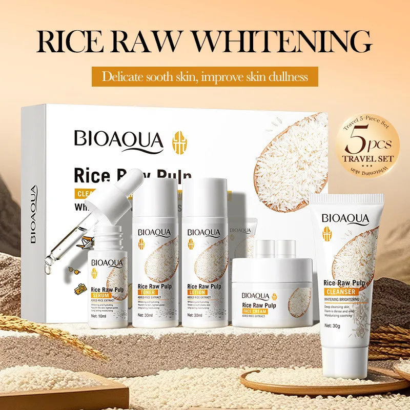 Rice Radiance 5-Piece Skincare Set