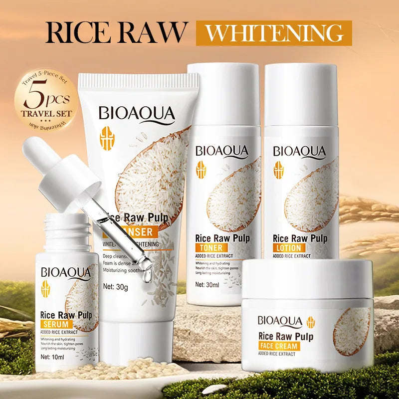 Rice Radiance 5-Piece Skincare Set