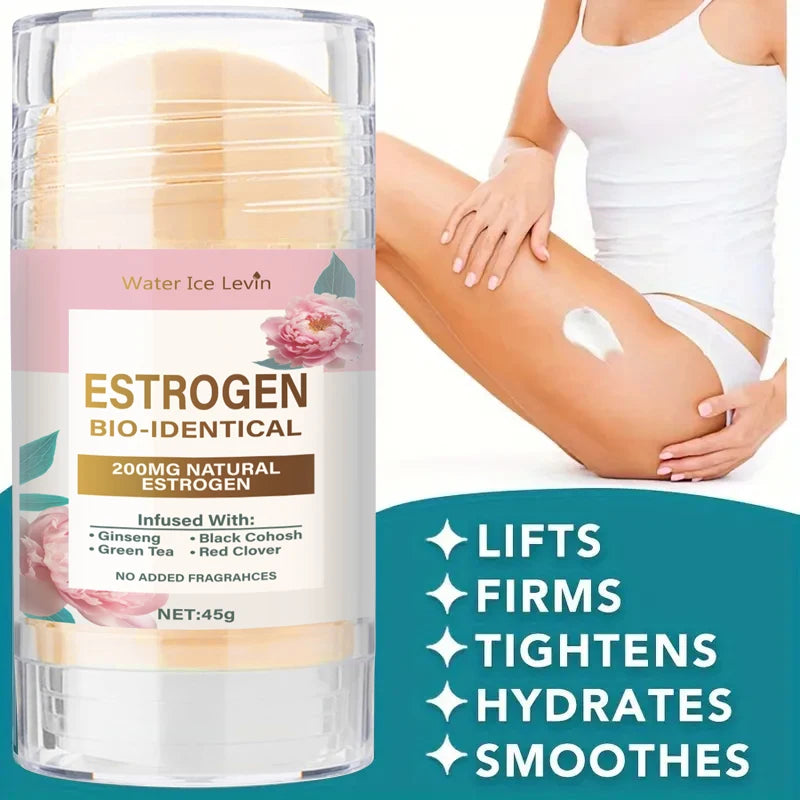 Firming Neck and Face Cream Stick - Anti-Aging Skincare for Women, Makes Skin Look Younger - Day and Night Moisturizer for a Radiant Glow