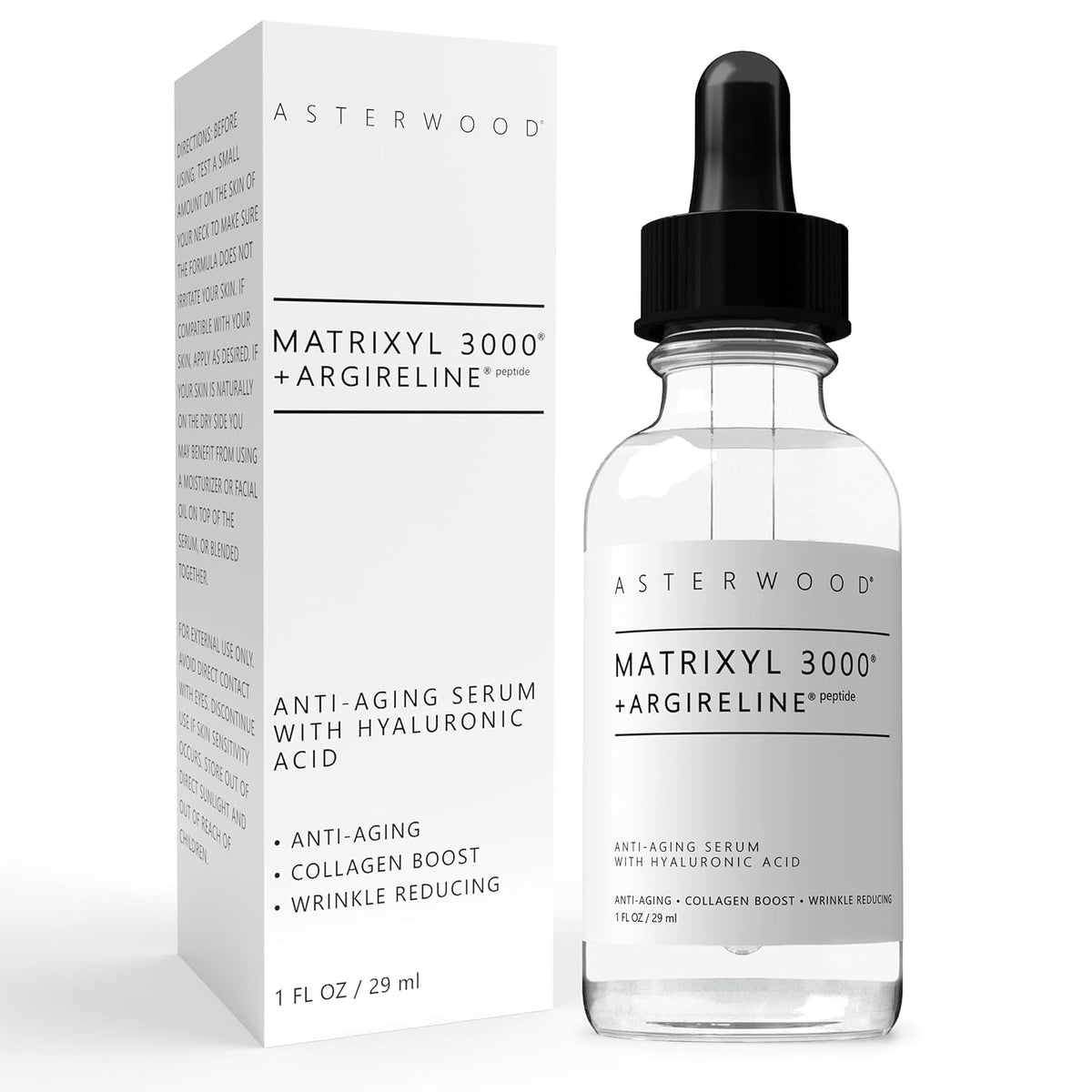 Matrixyl and Argireline Peptide Serum