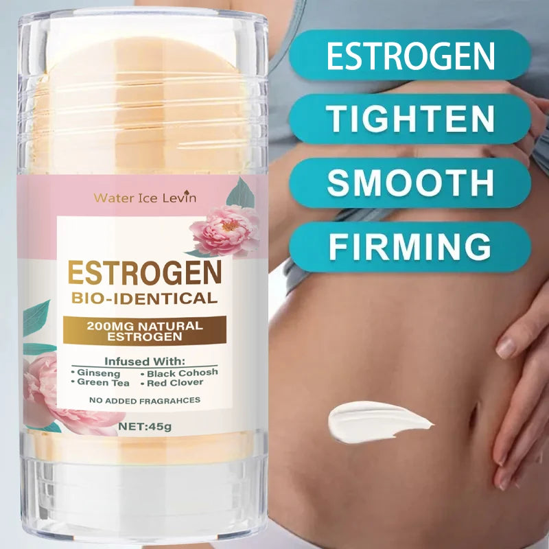 Firming Neck and Face Cream Stick - Anti-Aging Skincare for Women, Makes Skin Look Younger - Day and Night Moisturizer for a Radiant Glow