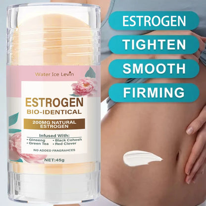 Firming Neck and Face Cream Stick - Anti-Aging Skincare for Women, Makes Skin Look Younger - Day and Night Moisturizer for a Radiant Glow